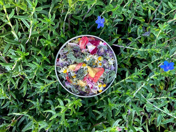 Locally sourced teas.